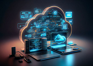 Cloud services are computing resources like storage, servers, databases,